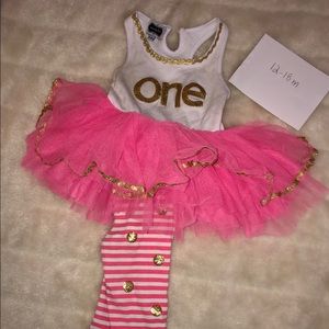 Mud pie bday outfit. Long pants